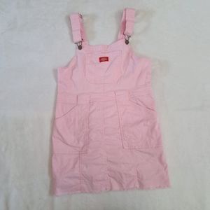 Pink Overall Dress